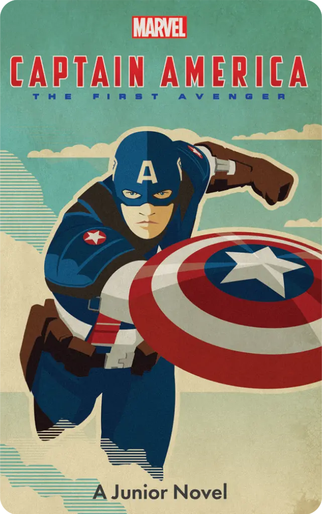 Marvel Junior Novels Captain America Bundle 1
