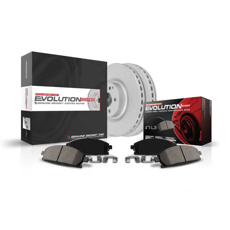Power Stop 2020 Audi E-Tron Sportback Rear Z23 Coated Brake Kit 1