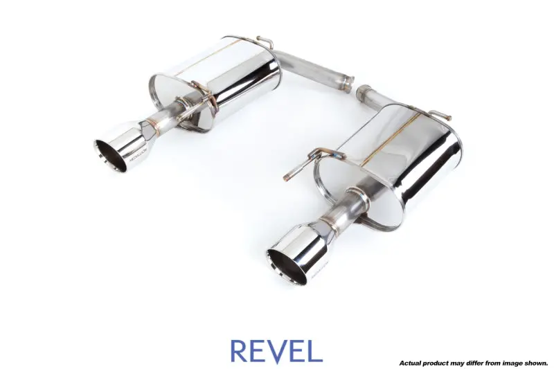 Revel Medallion Touring-S Cat-Back Exhaust – Dual-Muffler Axle-Back System For 2007–2008 Infiniti G35 Sedan 1