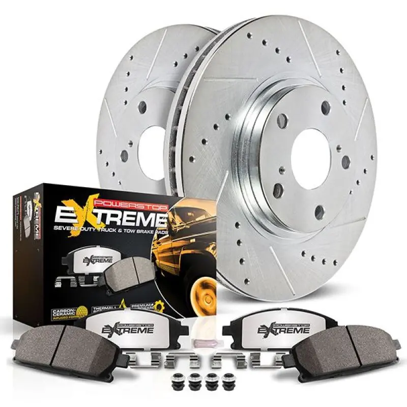 Powerstop 22-24 Jeep Grand Wagoneer Z36 Truck & Tow Brake Kit 1