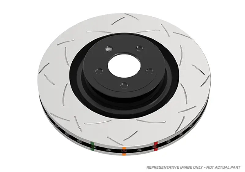 Dba 10-13 Porsche Panamera (W/Iron Rotor Excl Turbo) Front 4000 Series Slotted Rotor 1