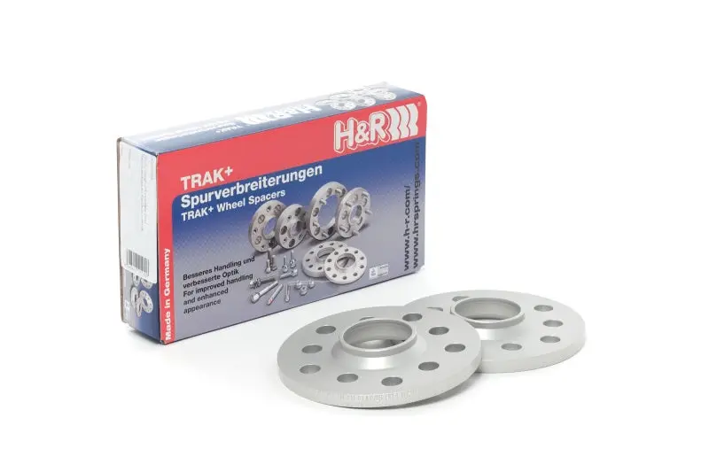 H&R Trak+ 5Mm Wheel Spacers – 4X100 Bolt Pattern, 56.6Mm Center Bore, M12X1.5 Thread 1