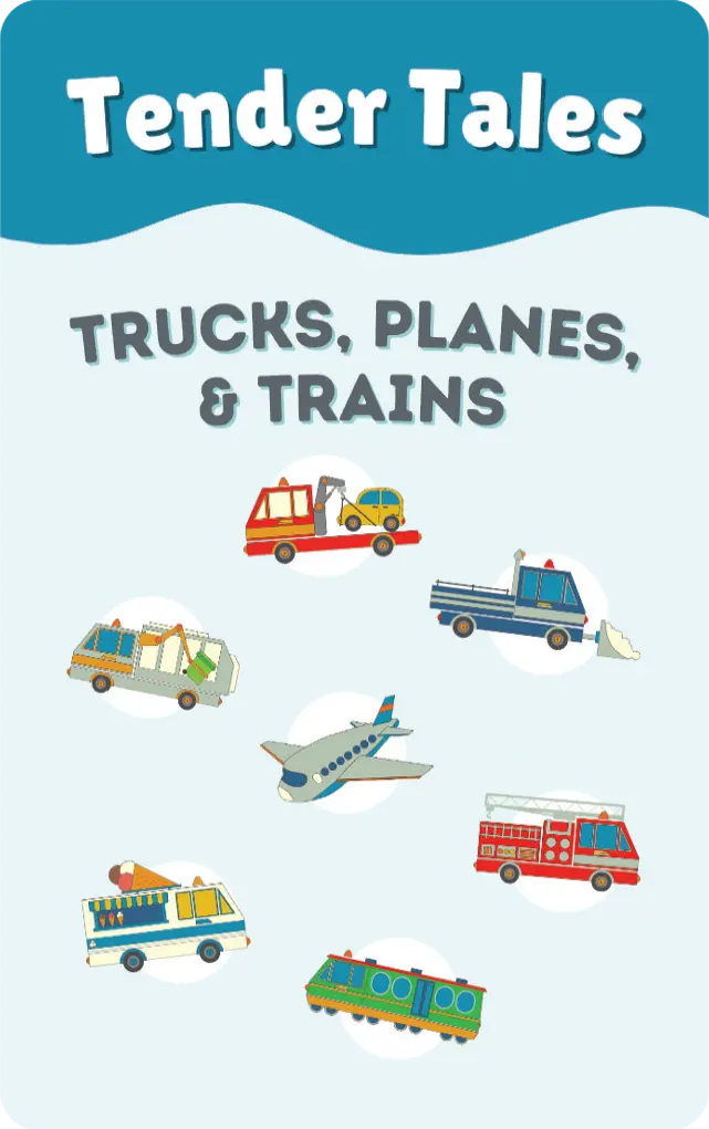 Tender Tales: Trucks, Planes, And Trains 1