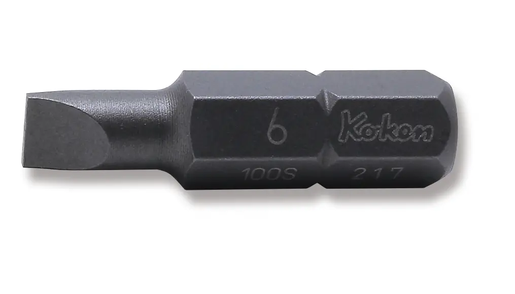 5/16 Hex Dr. Bit Slotted 1.0 X 7  Length 32Mm 1