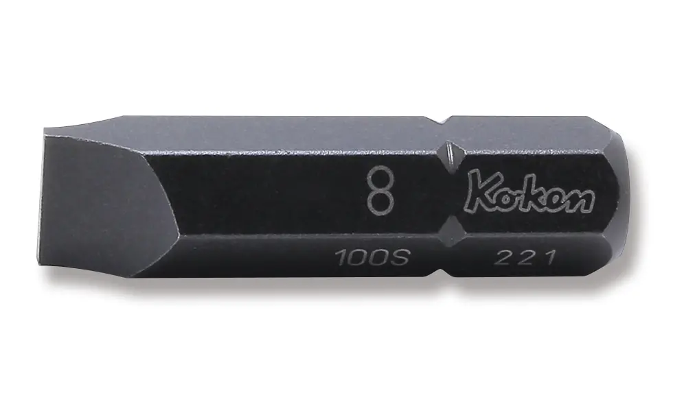 5/16 Hex Dr. Bit Slotted 1.6 X 9  Length 32Mm 1