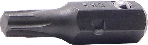 1/4 Hex Dr. Tamper-Resistant Torxâ® T10h Bit - Length 25Mm 1