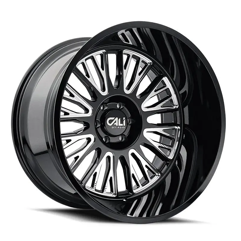 Cali Off-Road Vertex Gloss Black Milled 26X14 -76 8X165.1Mm 125.2Mm 1