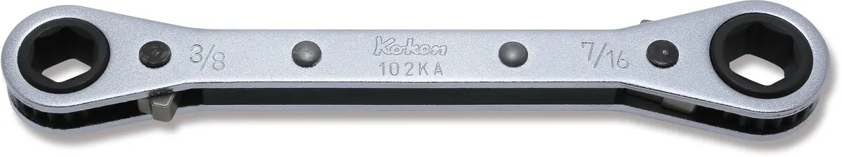 Ratcheting Ring Wrench  5/16X11/32 6 Point Length 134Mm Reversible 1