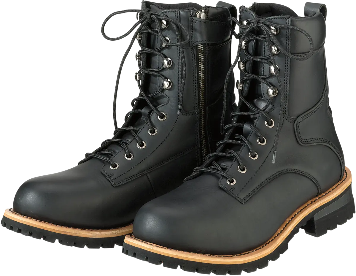 Z1R M4 Motorcycle Riding Boots – Black, Size 7.5 (Model 3403-0872) 1