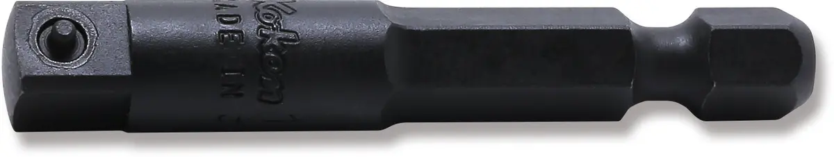1/4 Hex Dr. Adaptor  3/8 Square Length 100Mm Ball Type 1