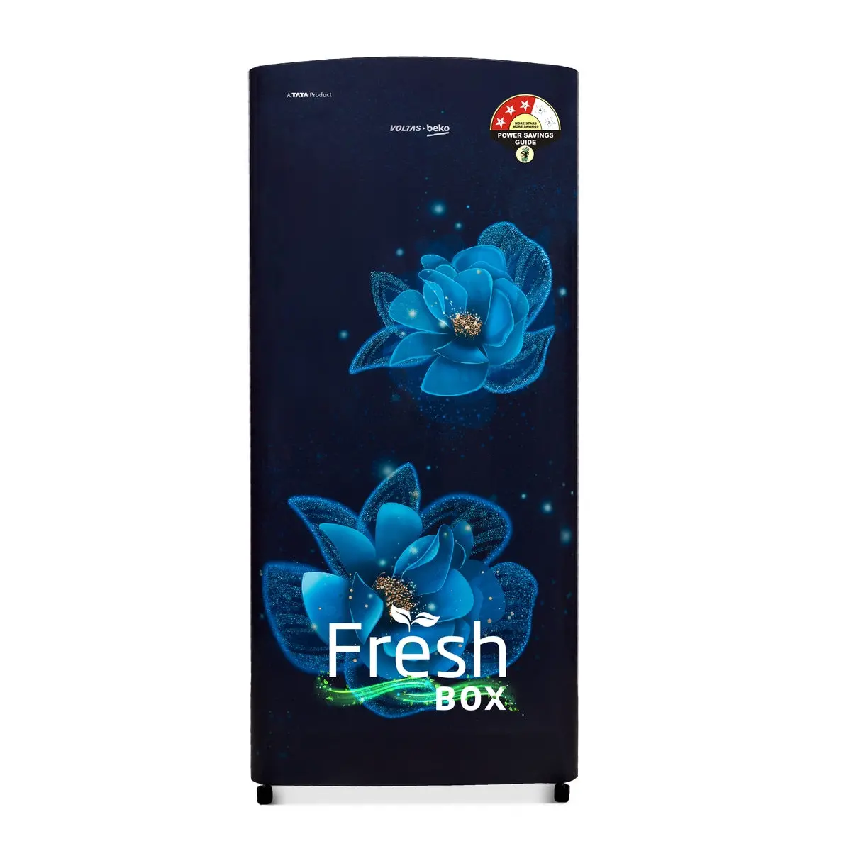 183 L 3 Star Direct Cool Single Door Refrigerator ( Rdc215c / S0bfr0m0000go, Fressia Blue, With Fresh Box Technology) , Voltas Beko, A Tata Product 1