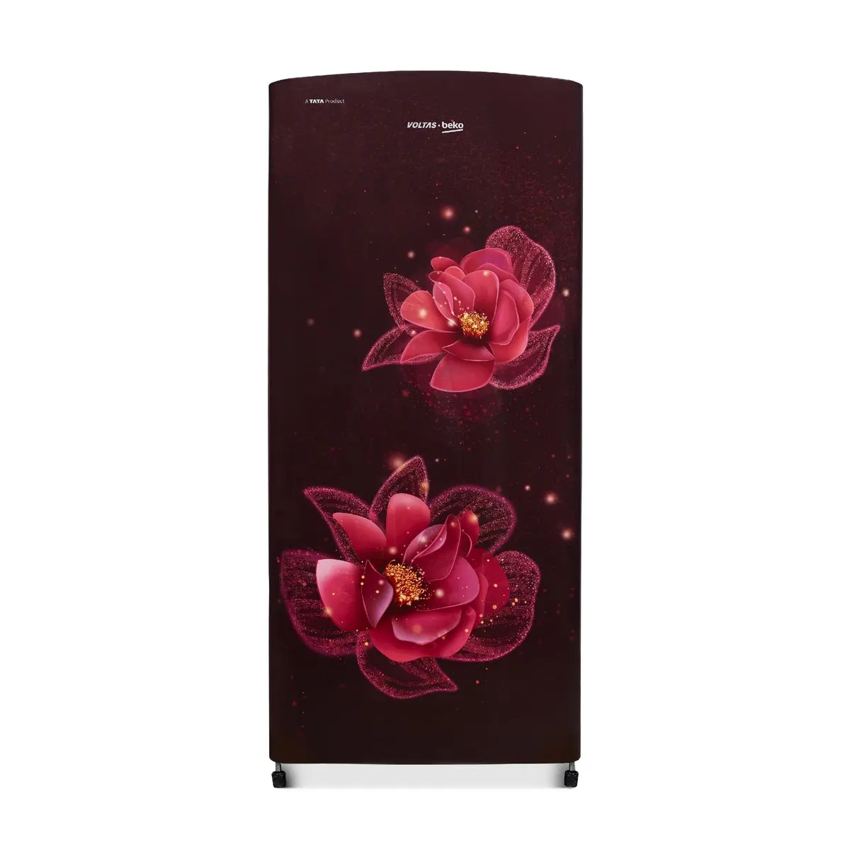 183 L 2 Star Direct Cool Single Door Refrigerator (Rdc215d/S0rfr0m0000go, Fressia Ruby) , Voltas Beko, A Tata Product 1