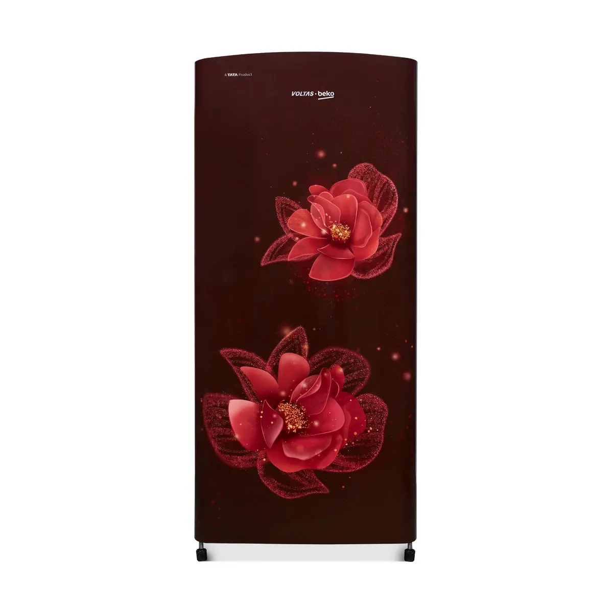 183 L 3 Star Direct Cool Single Door Refrigerator (Rdc215c / S0wfr0m0000go, Fressia Wine) , Voltas Beko, A Tata Product 1