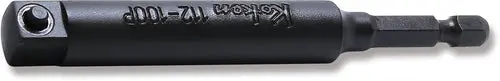 1/4 Hex Dr. Adaptor  3/8 Square Length 150Mm Ball Type 1