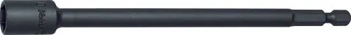 1/4 Hex Dr. Nut Setter With Plastic Protector  14Mm 6 Point Length 150Mm  Turnable Pom Cover 1