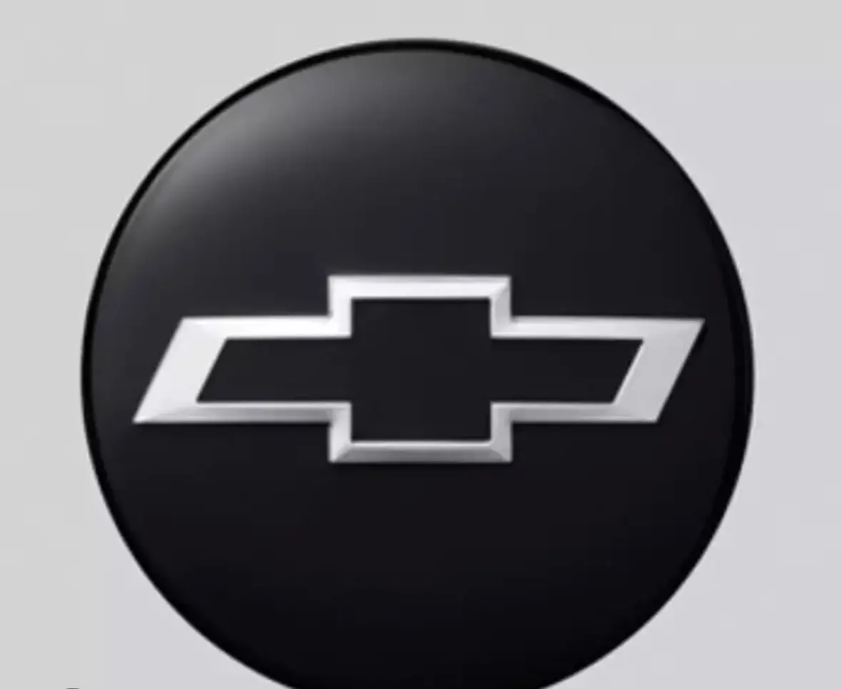 Chevy Center Cap Black 83Mm 1