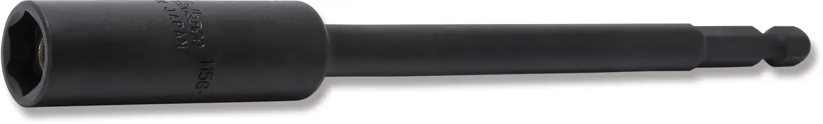 1/4 Hex Dr. Nut Setter With Plastic Protector  10Mm 6 Point Length 150Mm Slide Magnet Turnable Pom Cover 1
