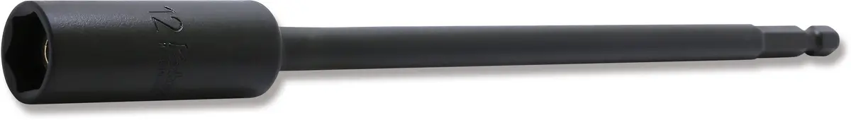 1/4 Hex Dr. Nut Setter With Plastic Protector  12Mm 6 Point Length 200Mm Slide Magnet Turnable Pom Cover 1