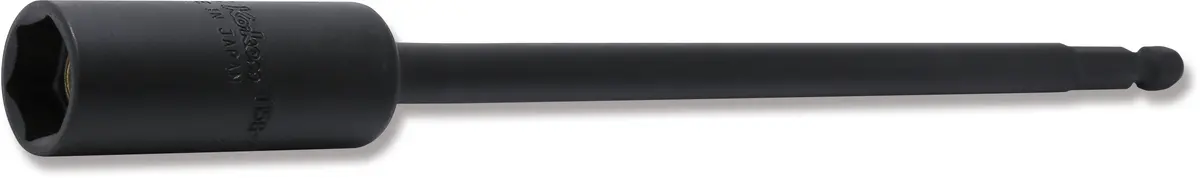 1/4 Hex Dr. Nut Setter With Plastic Protector  13Mm 6 Point Length 200Mm Slide Magnet Turnable Pom Cover 1