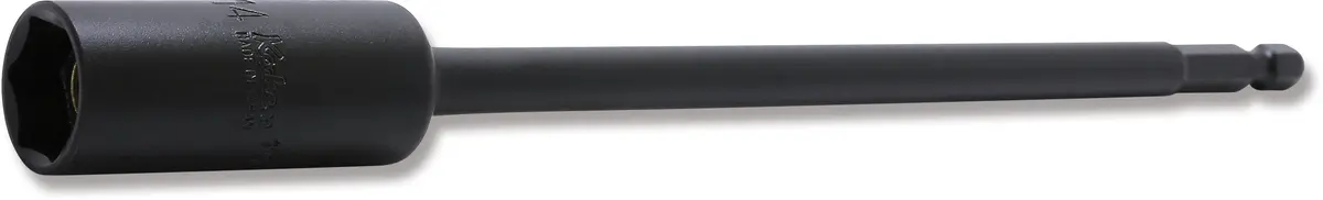 1/4 Hex Dr. Nut Setter With Plastic Protector  14Mm 6 Point Length 200Mm Slide Magnet Turnable Pom Cover 1
