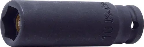 1/4 Sq. Dr. Socket  10Mm 6 Point Length 48Mm 1