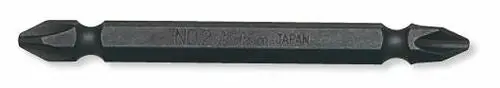 1/4 Hex Dr. Magnetized Double Ended Phillips Bit Ph3 - Length 150Mm 1