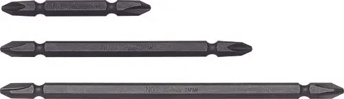 1/4 Hex Dr. Double Ended Bit  Ph2  Length 100Mm Torsion 1
