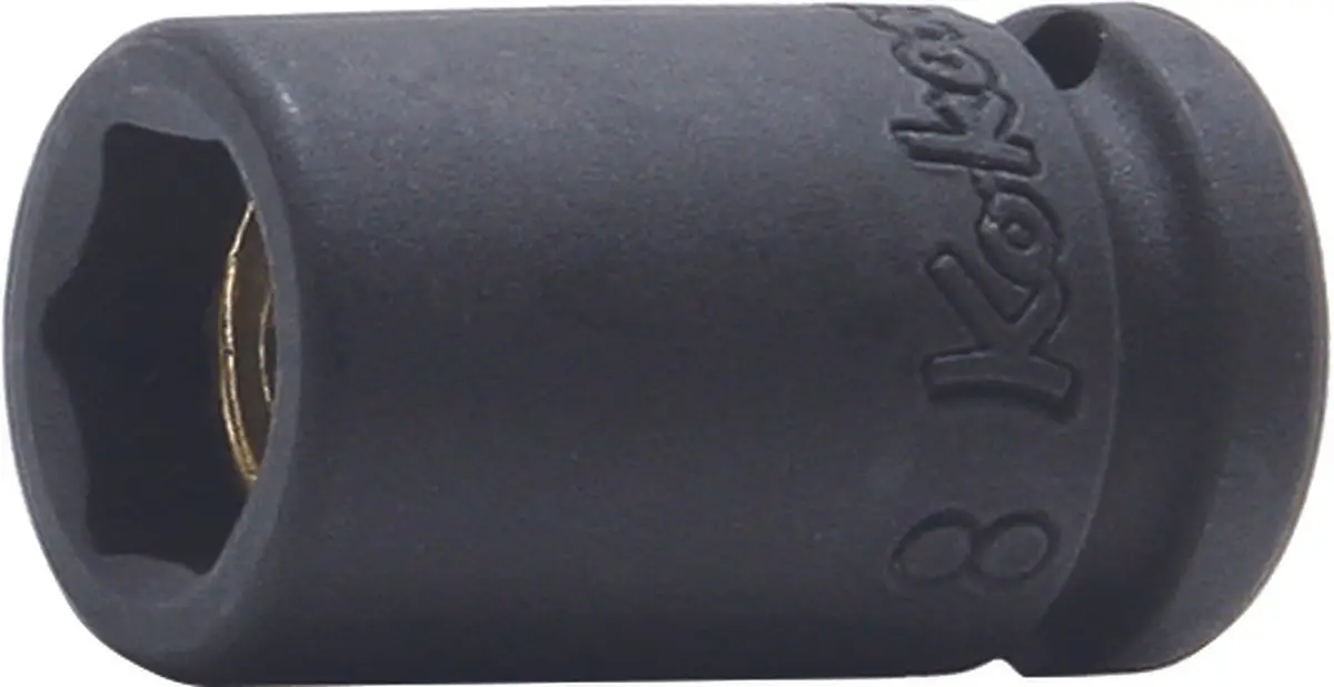 1/4 Sq. Dr. Socket  13Mm 6 Point Length 25Mm Magnet 1