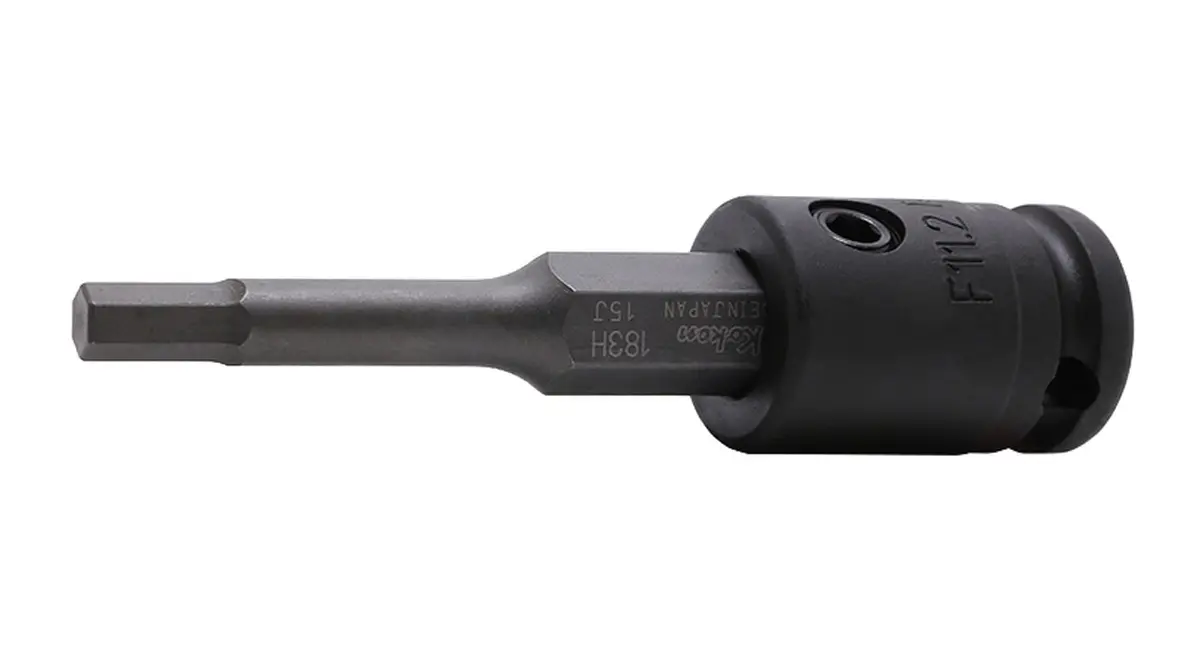 3/8 Sq. Dr. Bit Socket  4Mm Hex Length 92Mm 1