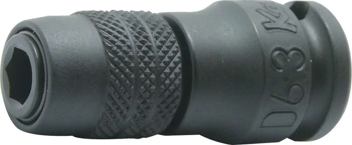 3/8 Sq. Dr. Bit Holder  7/16 For 183 Series Length 46Mm Locking Quick Release 1