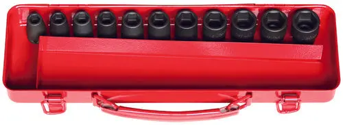 3/8 Sq. Dr. Socket  1/2 6 Point Length 80Mm 1