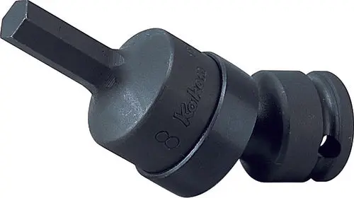 3/8 Sq. Dr. Universal Bit Socket  17Mm Hex Length 53Mm 1