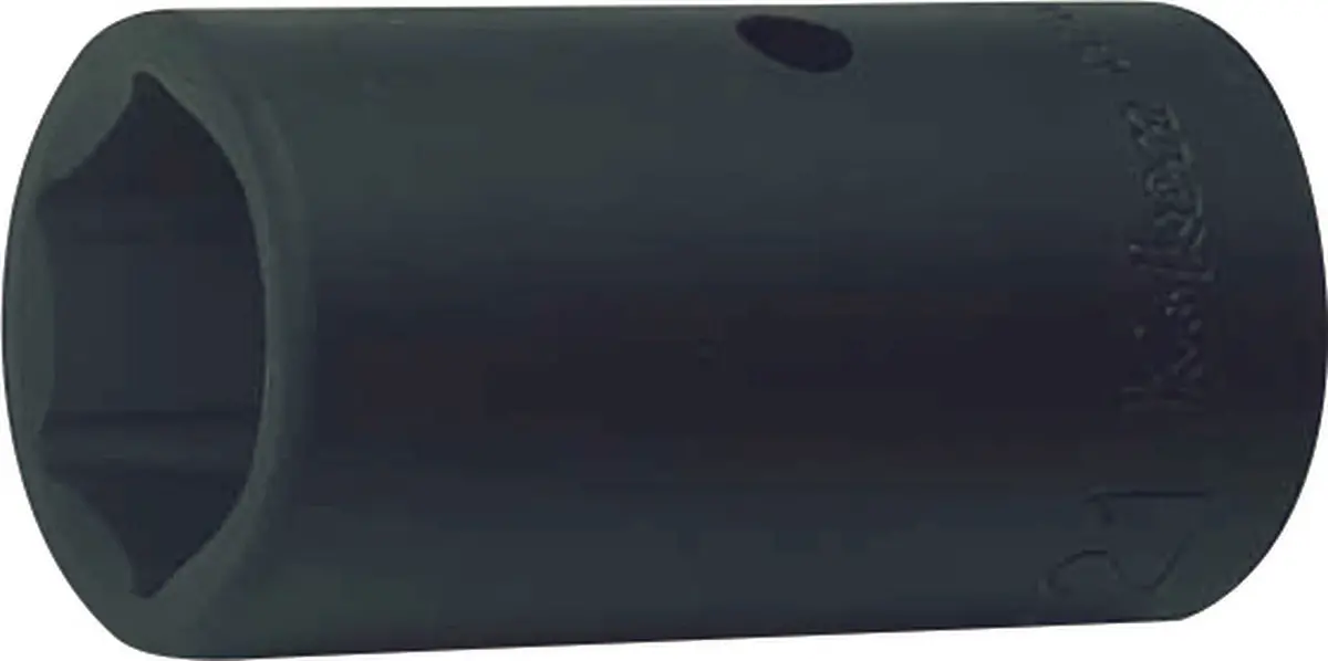 1/2 Sq. Dr. Double Ended Socket  19 X 22Mm 6 Point Length 57Mm 1