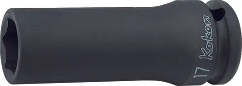 1/2 Sq. Dr. Socket With Plastic Protector  13Mm 6 Point Length 80Mm  Turnable Pom Cover 1