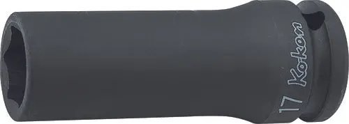 1/2 Sq. Dr. Socket With Plastic Protector  10Mm 6 Point Length 80Mm  Turnable Pom Cover 1