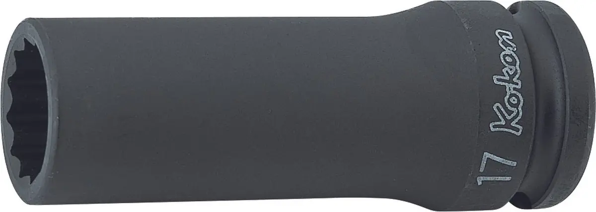 1/2 Sq. Dr. Socket  16Mm 12 Point Length 80Mm 1