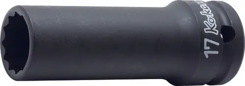 1/2 Sq. Dr. Socket  13Mm 12 Point Length 80Mm Thin Walled 1