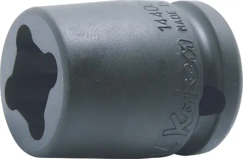 1/2 Sq. Dr. Socket  8Mm 4 Point Length 38Mm 1