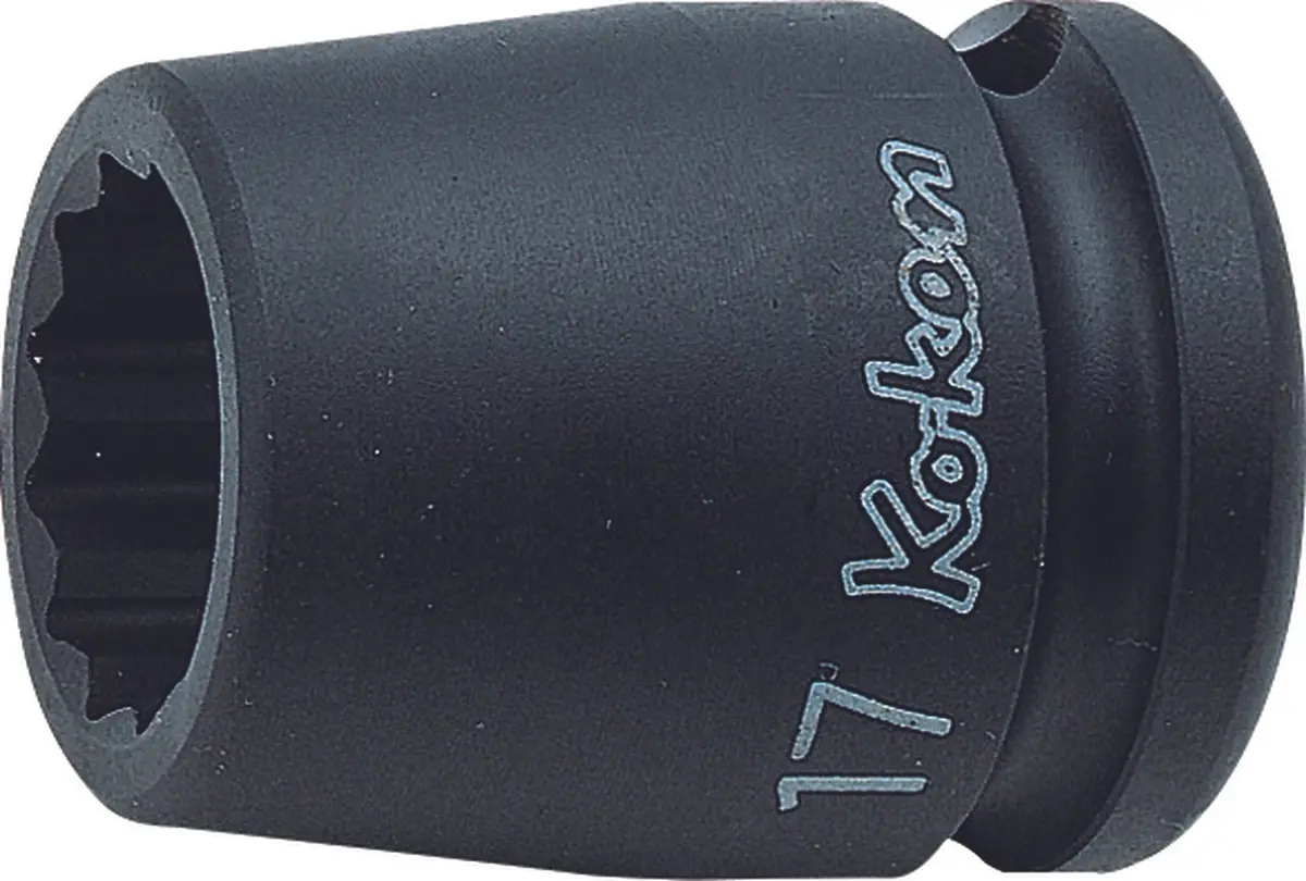 1/2 Sq. Dr. Socket  17Mm 12 Point Length 38Mm 1