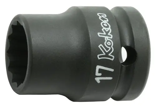 1/2 Sq. Dr. Socket  26Mm 12 Point Length 38Mm Thin Walled 1