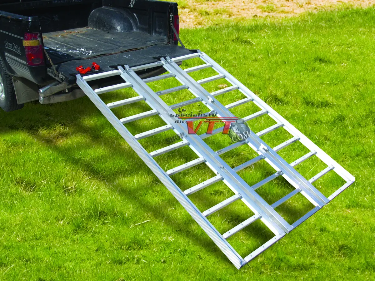 Rampe En Aluminium//Pliable En 3 Parties Reversible /1600 Lbs 1