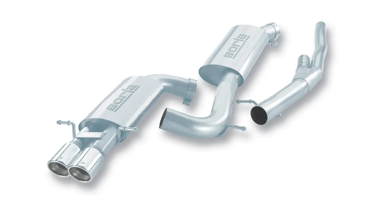 Borla S-Type Cat-Back Exhaust System – 2000–2002 Audi S4 (B5) 1