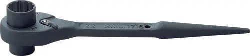 Spud Ratchet  Square  Length 250Mm Push Button 1