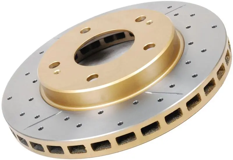 Dba 15-20 Ford Mustang Gt (W/O Perf Pkg) Rear Street Series Drilled Rotor W/Black Hat 1