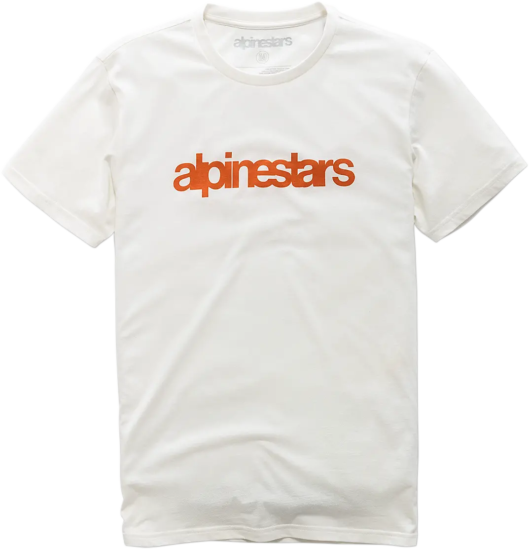Alpinestars Heritage Word Graphic T-Shirt – Natural Cotton, Size Large (Model #121073006224L) 1