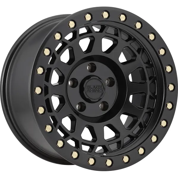 Black Rhino Primm Matte Black Brass Bolts | 18X9.5 +0 5X127 (71.5Mm Hub) 1