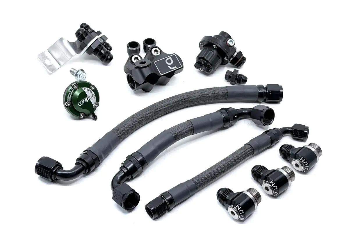 Mazda Rx7 Fd3s 13B-Rew Engine Fuel System (Turblown Lim) (8An Feed & 6An Return) 1