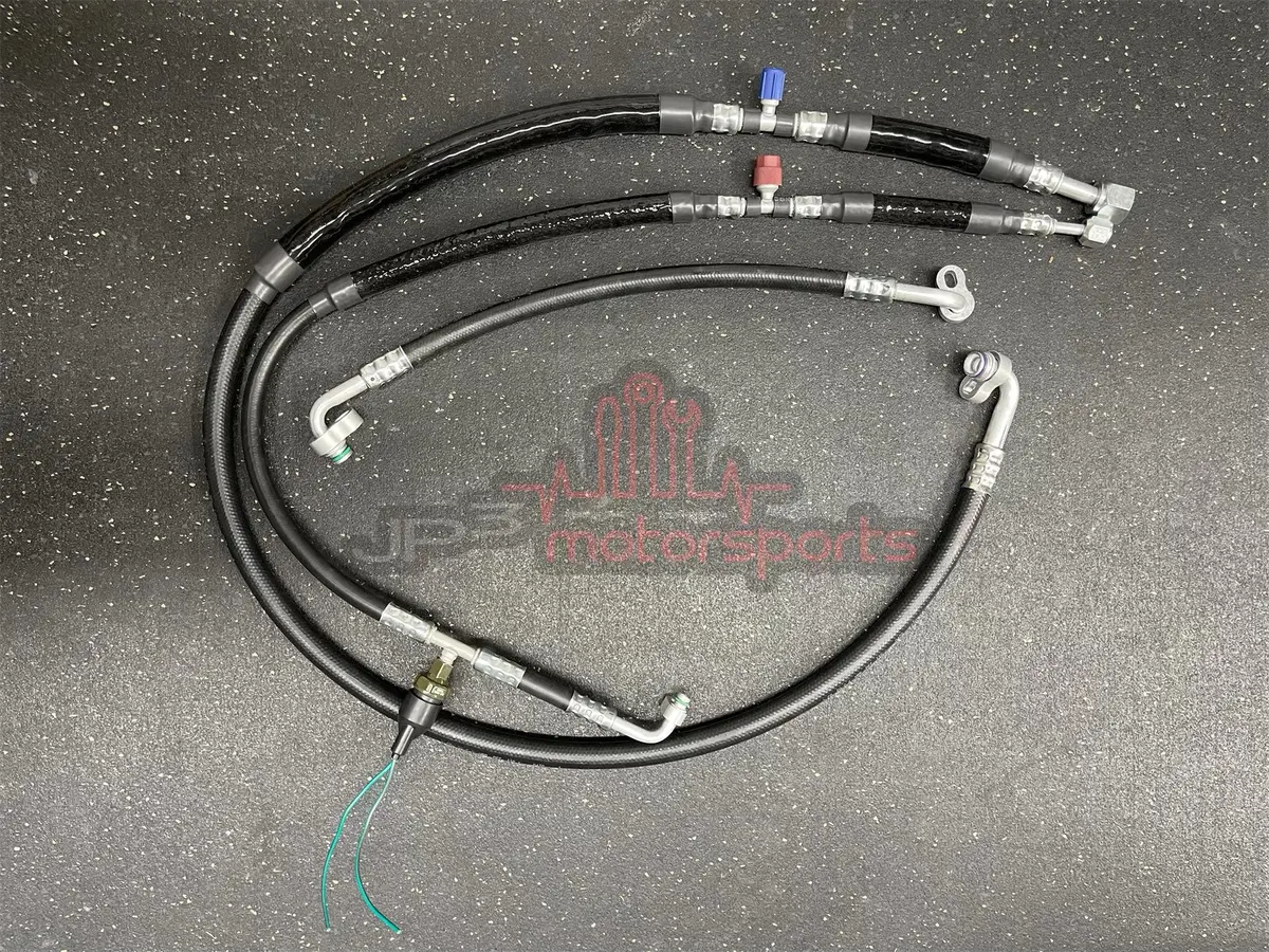 Mazda Rx7 Fd3s 13B-Rew Ac Line Kit For Hks Vmount (Lhd) ***Denso Evaporator*** 1