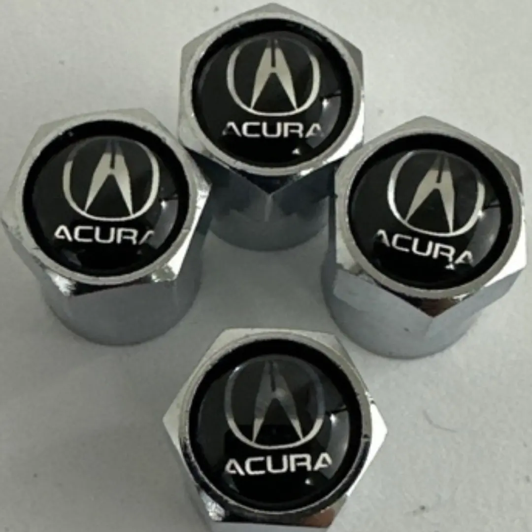 Set Of 4 Universal Acura Wheel Stem Air Valve Caps 3F8fc673 1
