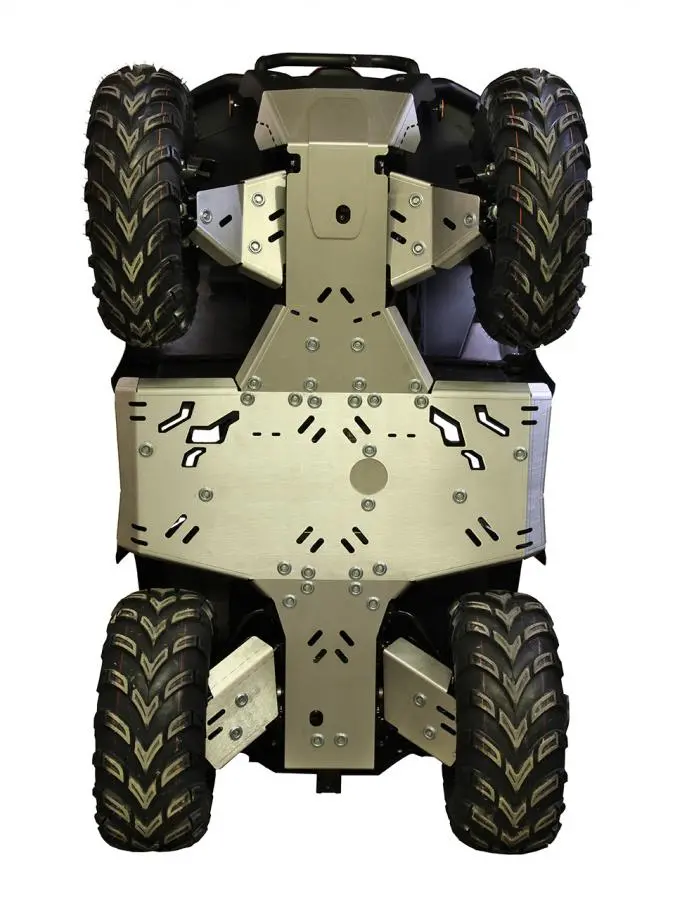 Kit Complet De Plaques De Protection (Aluminium) Cfmoto Cforce 450-S / 520-S (2022+) 2023+ Cforce 400 / 500 (Aux États-Unis / Can) 1